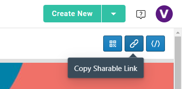 You can share your digital bookshelf by the sharable link.