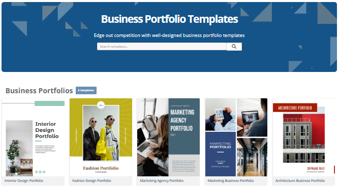 Flipbook templates are provided in the library for you to start creating easily.