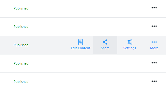 Use the share button to explore how we can share the flipbook in different ways.