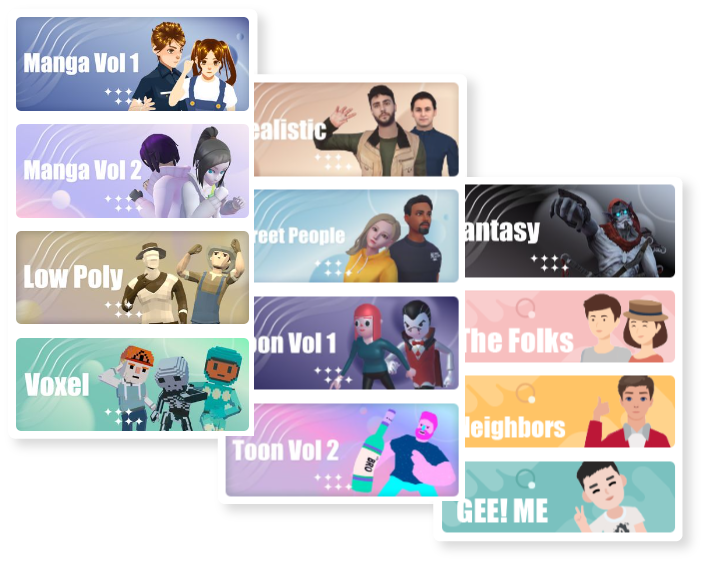 3D characters can also be added to the digital flipbook to maker it be eye-catching.