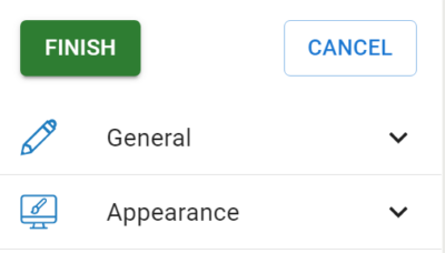 Finalize the flipbook setting and save the changes.