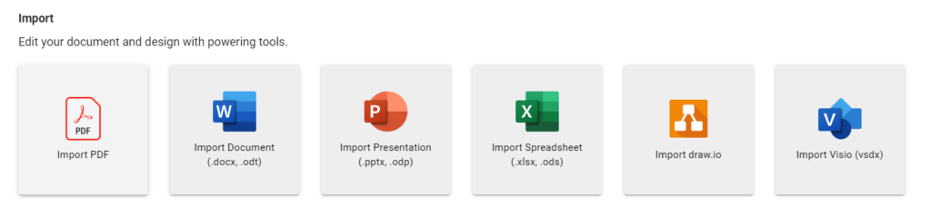 Convert your existing PDFs and other documents into interactive flipbooks.