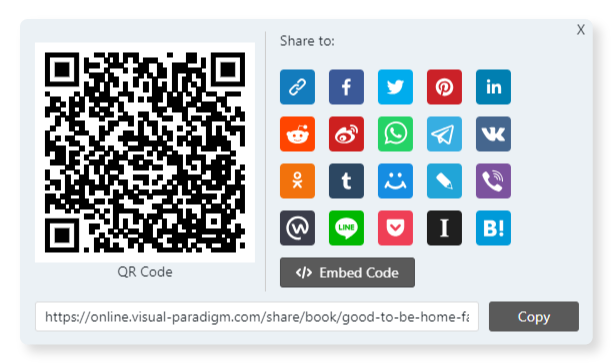 Share your flipbooks easily in a few clicks.