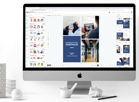 Professional templates are provided in the flipbook maker, which helps you to prepare your work in an easy way.