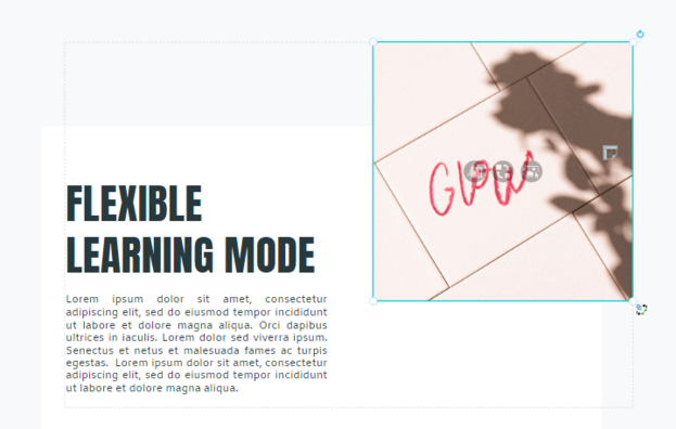 Update the photos to the editor easily to create your flipbook.
